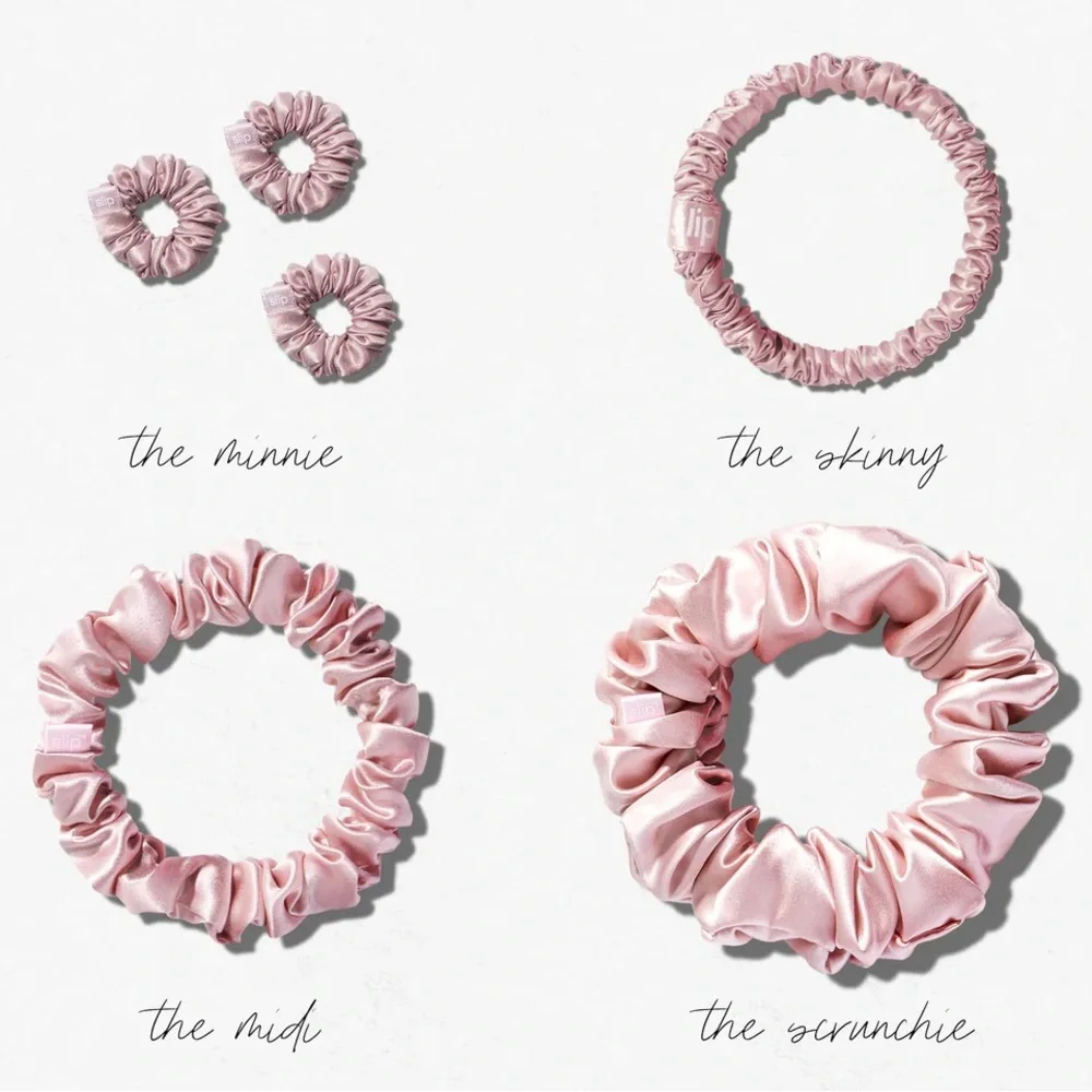 Slip Silk Classic Minnie Scrunchies Set - Picture 4 of 5